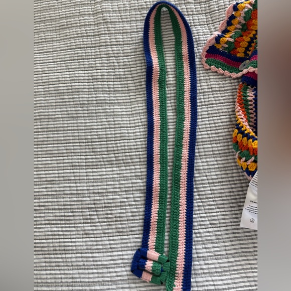 Farm Rio Multi Stitches Crochet Blouse Small - Picture 10 of 10